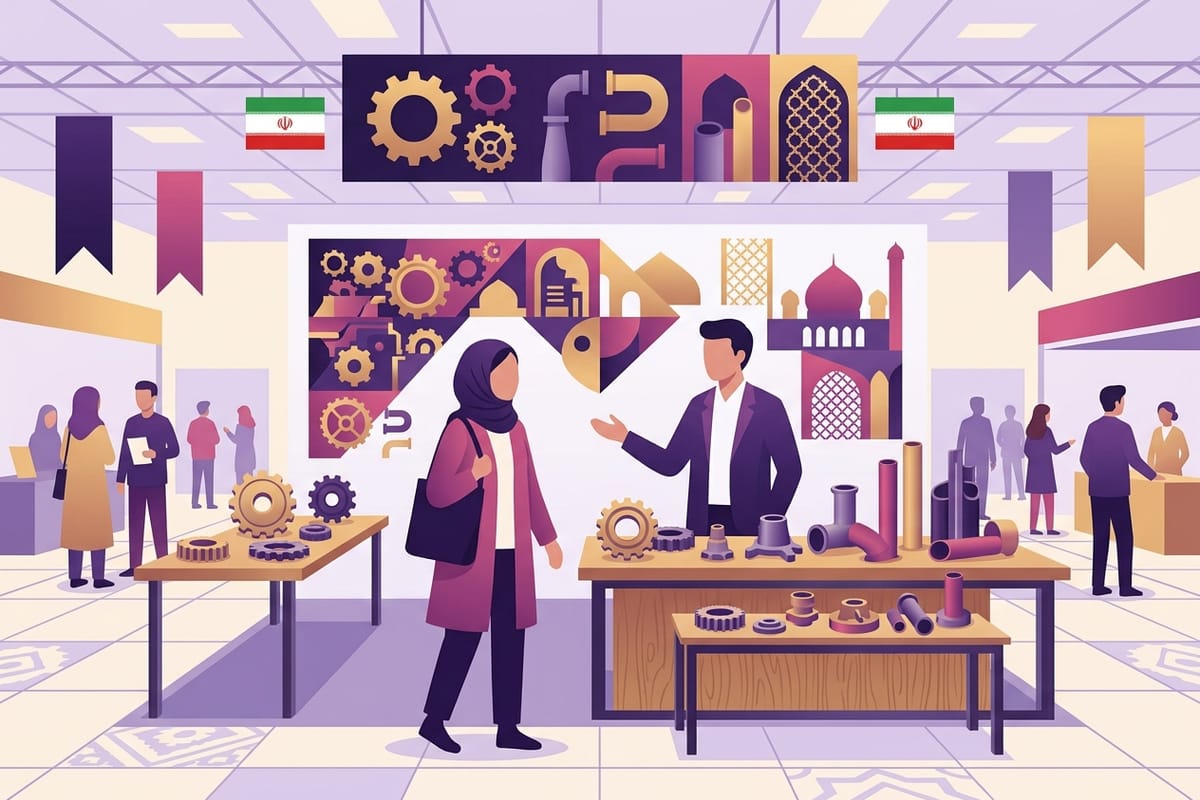 غرفه در نمایشگاه متالورژی ایران متافو تهران